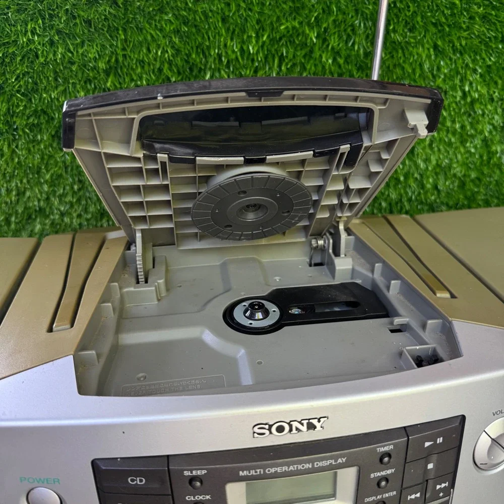 Sony CFD-Z500 CD AM/FM Radio Cassette-Corder Boombox Portable Stereo *TESTED*